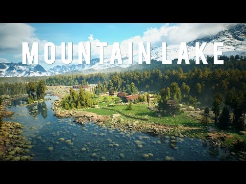 Unreal Engine 5.7.1 render II "MOUNTAIN LAKE" II #render #unrealengine5.6.1 #megascans