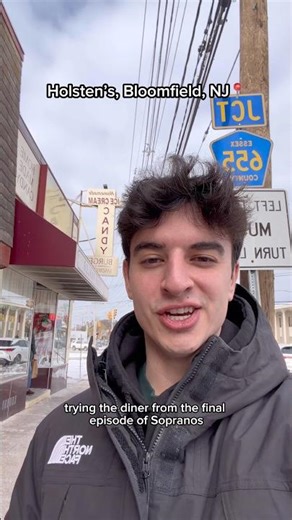 Trying the Sopranos Diner