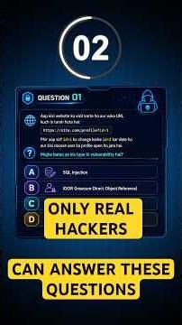 🔥 Only Real Hackers Can Score 5/5! | 5 Hacking Questions #shorts #cybermindspace