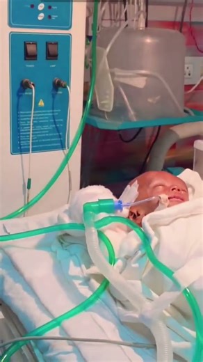 hydrocephalus child 1.5 months surgery vp shunt done 👍 #hospital #medical #paediatricneurology