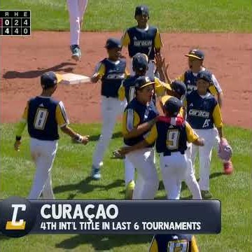 THE MOMENT CURACAO SHUT OUT JAPAN TO ADVANCE TO THE LLWS CHAMPIONSHIP GAME 🏆