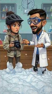 Elephant toothpaste explosion funny experiment #elephanttoothpaste #chemistrylab #shortsfeed