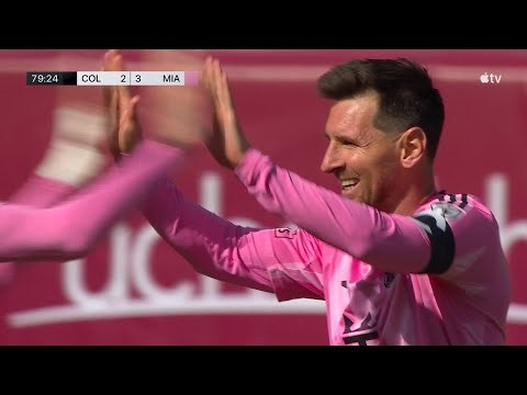 Now THAT'S Messi MAGIC! Tiebreaker Goal in Denver Broncos Stadium!