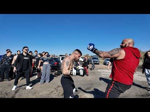 1 PitBull vs 10 Fighters!!! CRAZY FIGHT?