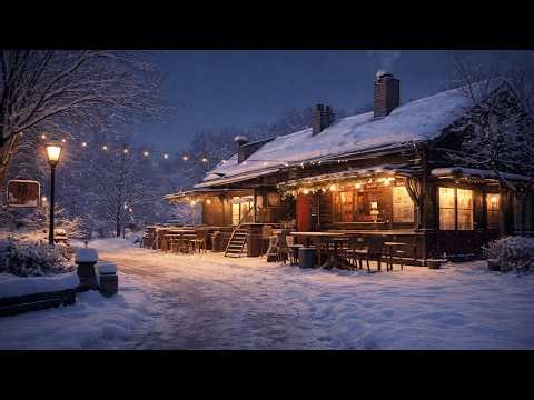 Howling Blizzard & Snow Falling Sounds | Winter Cabin Ambience for Deep Sleep & Focus
