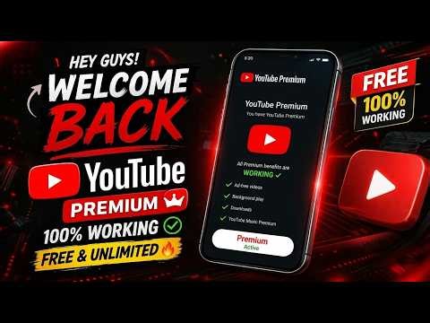 YouTube Premium Free Trick (Working 2026)