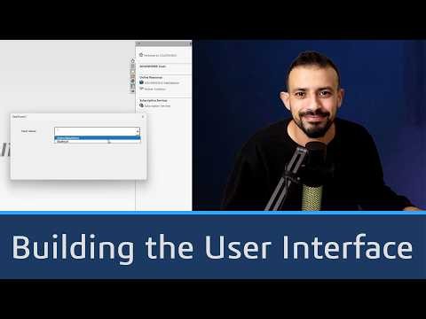 PDM API VBA ADVANCED: Building the User Interface