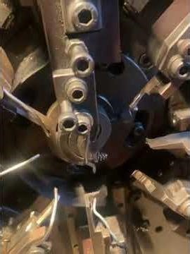 CNC Spring Forming Machine in Action | High-Precision Spring Production Process