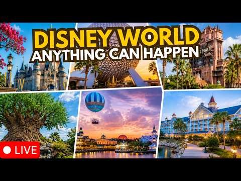 🔴 Live: Walt Disney World | Park Hopping, Resorts & Character Sightings | 10.27 2026