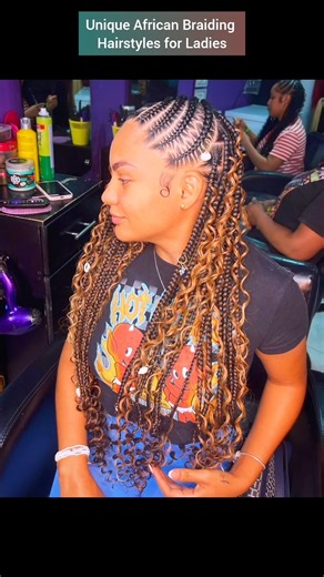 unique African braiding hairstyles for ladies #shorts #africanbraids #hairstyles