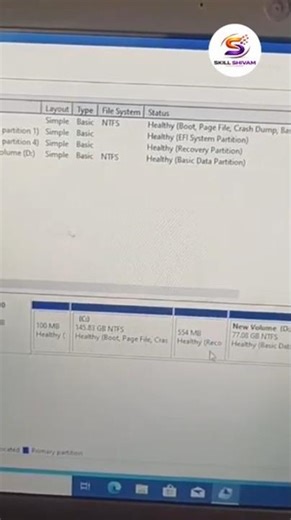 Windows Disk Management: Make a New Partition, #Windows #Partition #DiskManagement