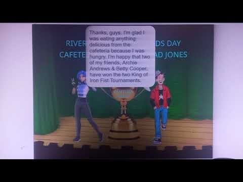 Tari Rewards Jughead Jones With the "Cafeteria" Trophy on Riverdale High's Awards Day