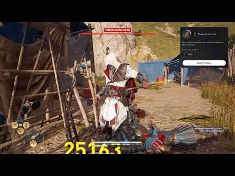 Assassin's Creed Odyssey - Breaking the Limit Trophy - Godly Power Trophy