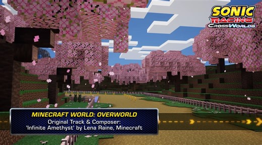 Cross your world to the tunes of the Sonic Racing: CrossWorlds Minecraft Pack, now available on major digital platforms! As a preview, please enjoy a trip through the Overworld! Listen to the entire selection: https://lnk.to/CrossWorldsXMinecraft | Sonic The Hedgehog