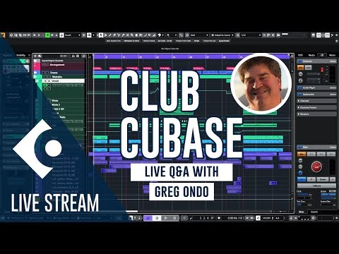 April 28 2026 Club Cubase Live Stream