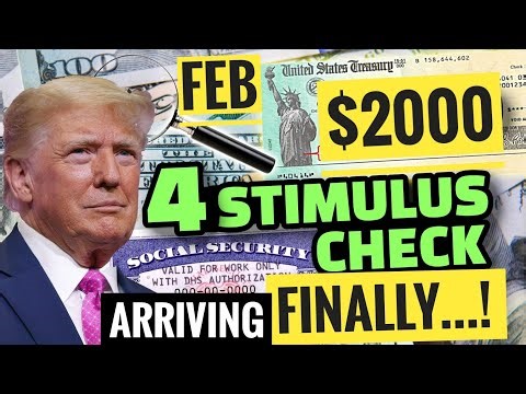 FEBRUARY !🔥$2000 Stimulus Checks💰Sending Immediately ?🎉+Social Security Pay📈 SSI,SSDI?✅