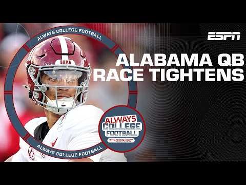 The Alabama quarterback race is a LOT closer than anticipated