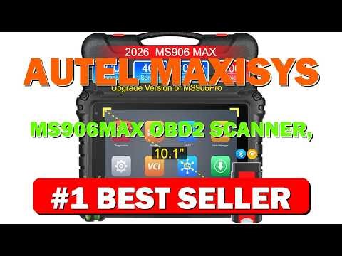 Autel MaxiSys MS906MAX OBD2 Scanner Way Better Than MS906 Pro 2026 MS906 - B0DRG4YXXJ