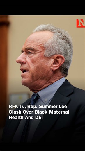HHS Secretary Robert F. Kennedy Jr. and Congresswoman Summer Lee clashed over Black maternal health and DEI during a tense hearing after Lee pressed the HHS Secretary on disparities affecting Black women. #news #newsweek #politics #publichealth