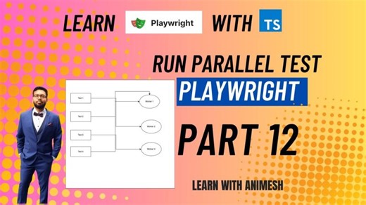 Playwright Cross-Browser Testing with Parallel Execution | Animesh Mukherjee posted on the topic | LinkedIn