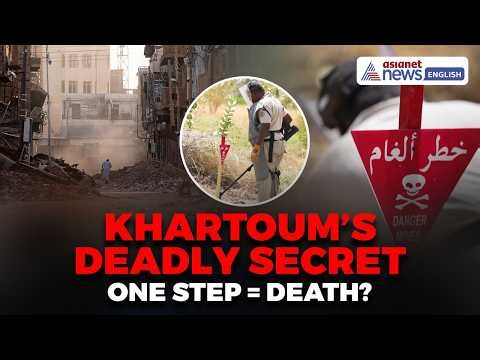 War Scars Remain: Deminers Clear Explosive Minefields in Sudan’s Capital