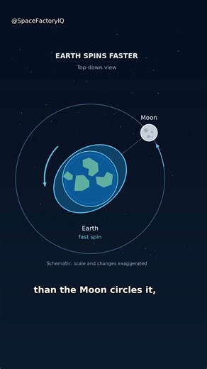 The Moon Is Moving Away from Earth! 🌍🌕 #Shorts