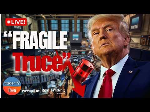 US/Iran Ceasefire Sends Oil Plunging 19% — $SPY, $QQQ Rally | Stock Market Live