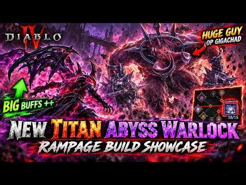NEW TITAN ABYSS WARLOCK - RAMPAGE Build Showcase