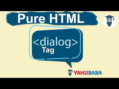 HTML Dialog Tag & Styling Tutorial in Hindi / Urdu