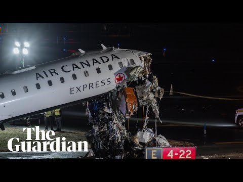 Two pilots killed after plane collision at New York's LaGuardia airport