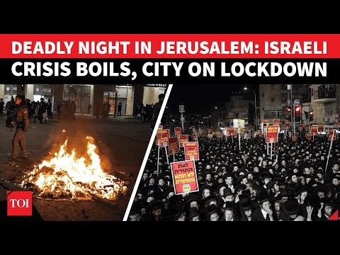 Deadliest Israel Protest: Jews 'BURN' Jerusalem As Military Draft Riots Explode | CHILLING Footage