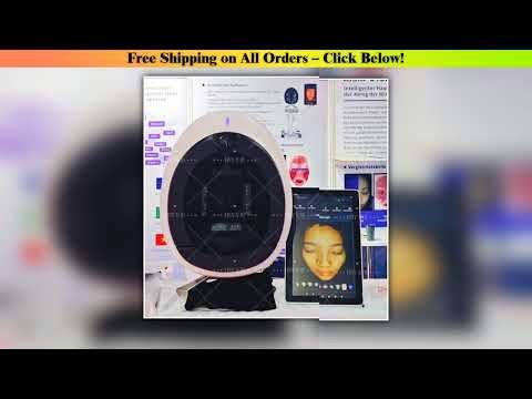 Professional Skin Analyzer Beauty Salon 15.6 inch 3D Facial Skin Analyzer Machine 8 Light Spectrum