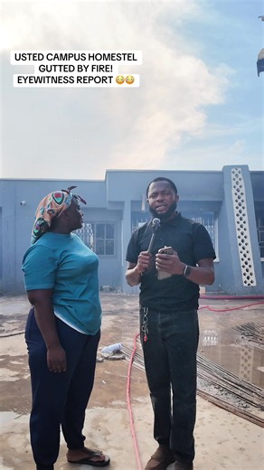 USTED Campus Homestel Gutted by Fire: Eyewitness Report 😳