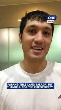 Von Pessumal on leading a young team, Titan Ultra targeting a QF berth | #OSOnTheSpot