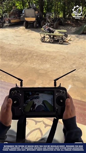 Smart RC All-Terrain Modular Platform for Remote Casualty Evacuation