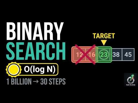 Binary Search Algorithm Explained | Line-by-Line Execution Trace & O(log N)