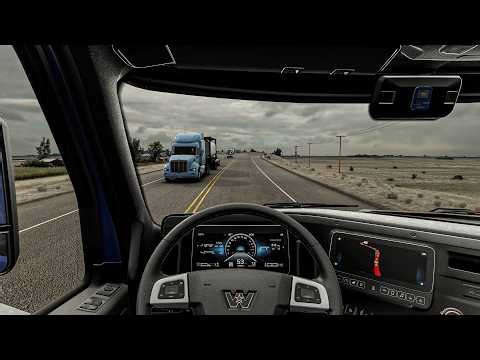 4K Ultra Realistic American Truck Simulator | Full Drive Gameplay