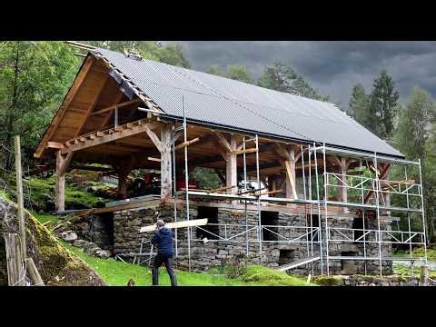 Closing Up Our 100-Year-Old Barn Before the Storms