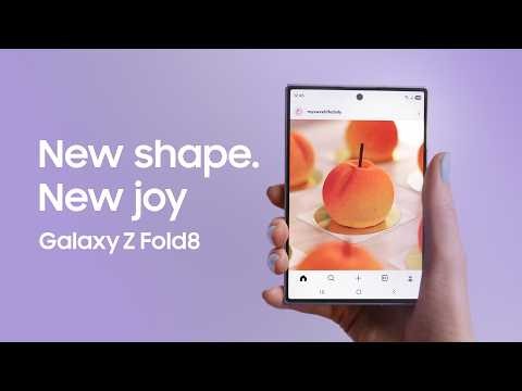 New shape, New joy | Galaxy Z Fold8 | Samsung