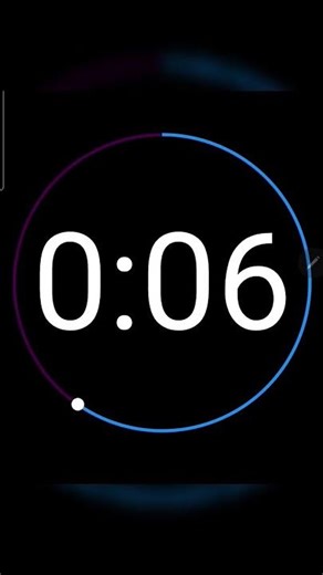 10 Seconds Countdown Timer with clock ticking sound and Finish Bell