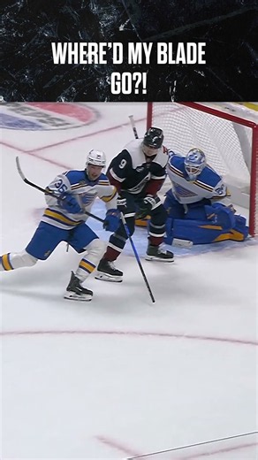 Didn't Realize Half His Stick Was Missing 😅