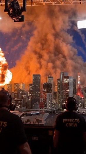 Mount Fuji Erupts on a Miniature Tokyo — VFX Practical Effects BTS