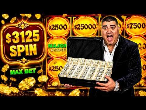 $3,125 Spin Bonus & EPIC JACKPOTS On Million Dollar Dragon Link Slot