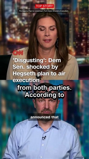 Pentagon's Plan to Livestream Fort Hood Shooter's Execution Sparks Bipartisan Backlash #shorts