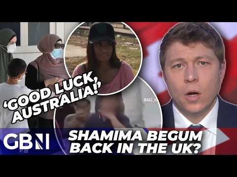 ‘NO to jihadi brides’ | Australia welcomes ISIS brides from the SAME Syrian camp as Shamima Begum