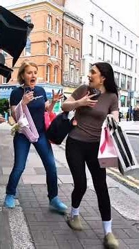 Bushman scare prank on the street #funny
