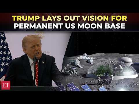 ‘Permanent moon base’: Trump outlines America’s lunar ambitions at Golden Age of Innovation Summit