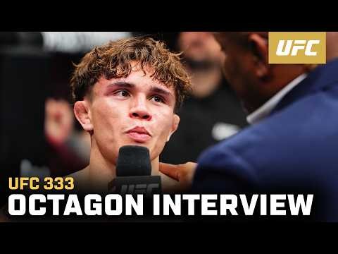 Lone'er Kavanagh Octagon Interview | UFC 333