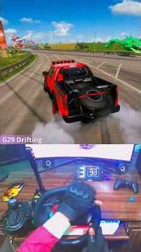 Best Ford F-150 Raptor Drift with G29 Steering Wheel! 🛻🔥