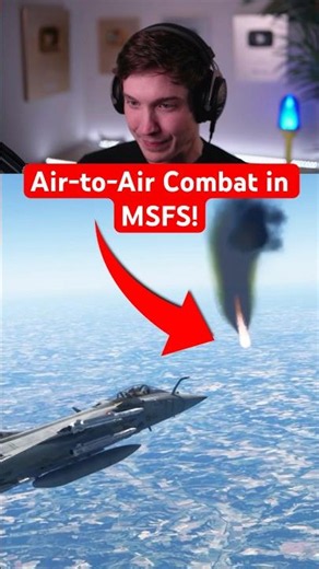 Air-to-Air Combat in Microsoft Flight Sim!